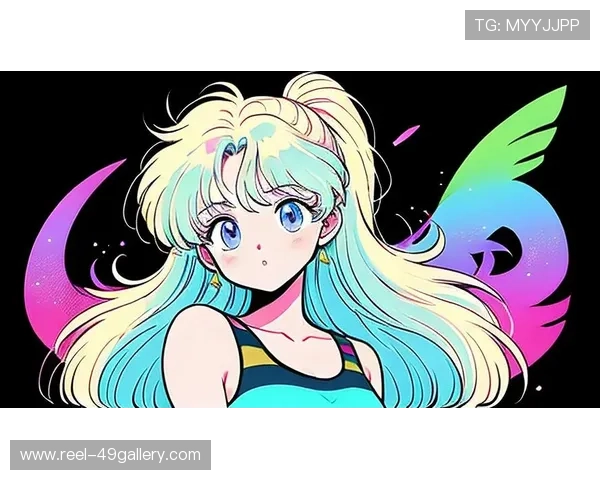 足球星空下的梦幻女孩卡通形象，展现女性独特魅力与运动精神